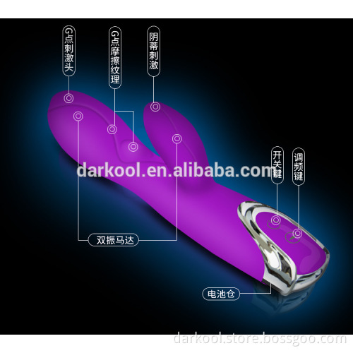 DG060/Luxury Women Sex Toys G-spot Stimulators Flexible Big Silicone Vibrator For Women